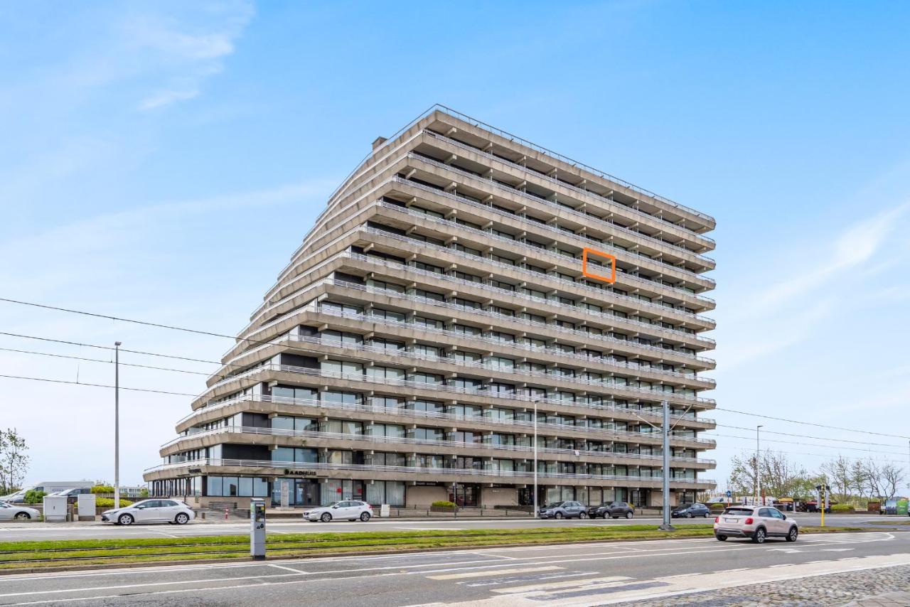 Luxueuze Vakantiestudio Met Zeezicht En Terras In Oostende Экстерьер фото