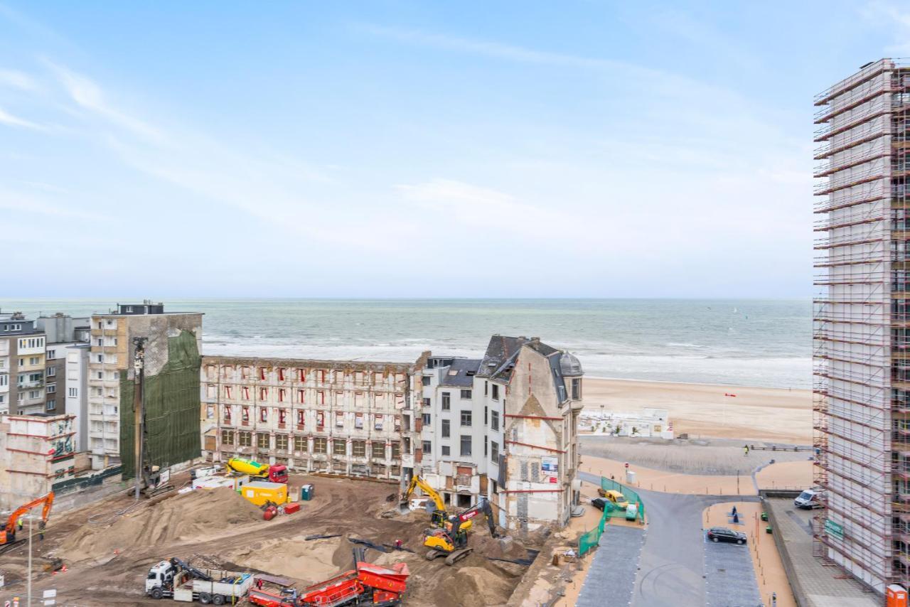 Luxueuze Vakantiestudio Met Zeezicht En Terras In Oostende Экстерьер фото